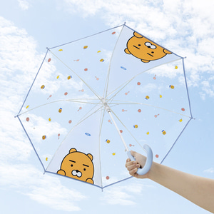카카오프렌즈 키즈 투명 우산 유치원 아동 우산 라이언 우산